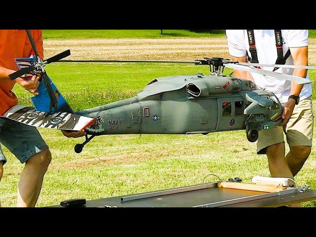 7 YEARS OF WORK ! GREAT XXL SCALE RC HELICOPTER