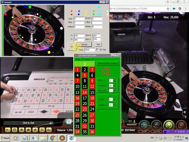 Visual ballistics in Portomaso roulette table (session 3)