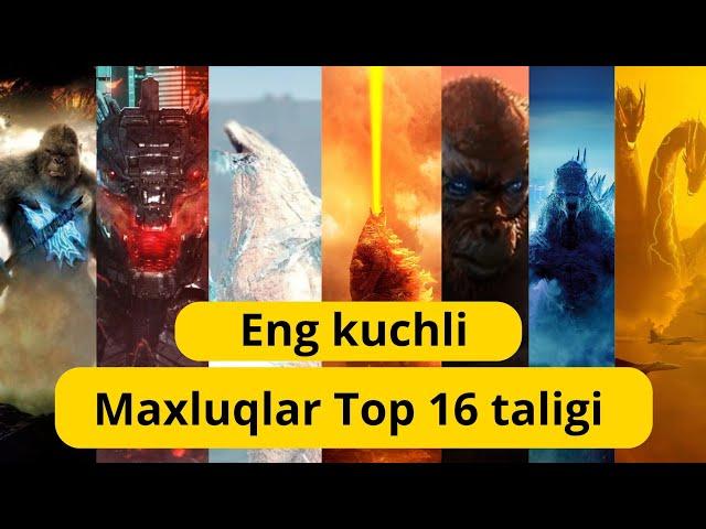 Maxluqlar Top 16 Taligi eng kuchlisi qaysi | eng kuchli maxluqlar | monarch maxluqlari