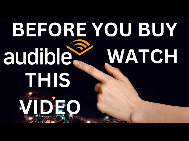 Before you buy AUDIBLE WATCH THIS | Amazon Audible Review 2023