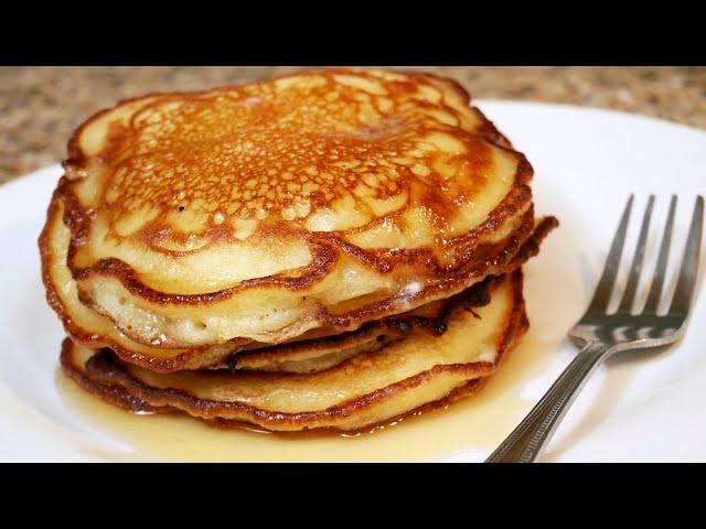 Easy HOMEMADE BUTTERMILK PANCAKE Recipe  | The simple way