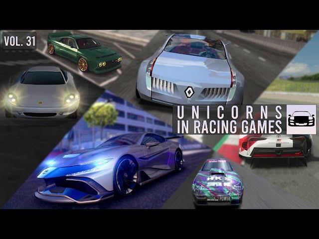 Unicorns in Racing Games (Rare Cars) (Volume 31)