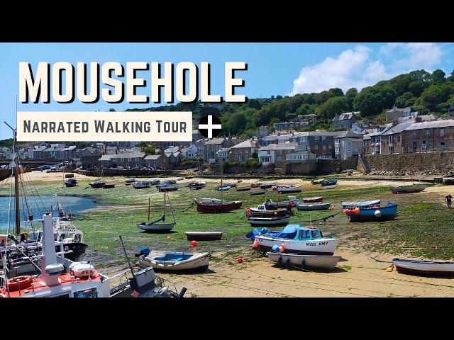 MOUSEHOLE, Cornwall | 4K Narrated Walking Tour | Let's Walk 2023