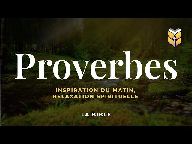 Proverbes.Inspiration du matin #biblevision