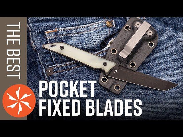 Best Pocket Fixed Blade EDC Knives in 2021