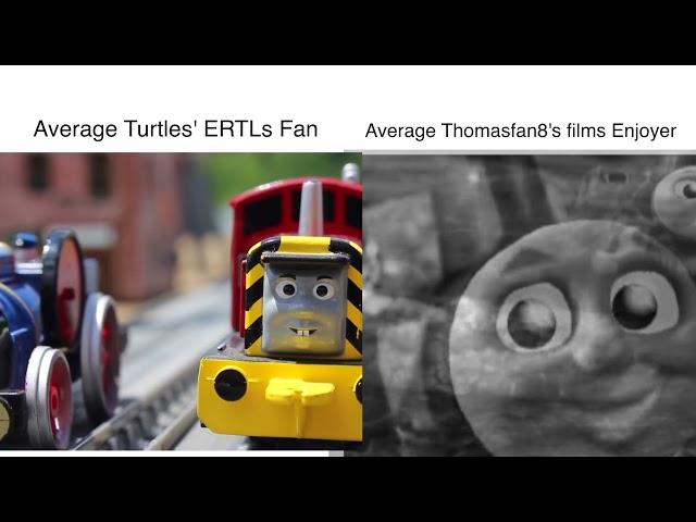 Average Turtles fan vs Average Thomasfan8 Enjoyer