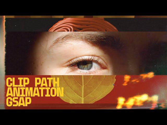 Website Intro Animation | Clip Path Animation | Website Reveal Animation | HTML, CSS & GSAP