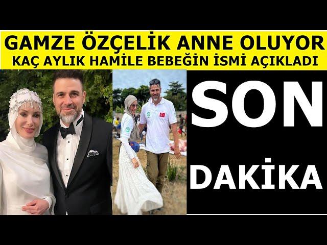 Sondakka: Ünlü oyuncu Gamze Özçelik ve Reshad Strik çiftinden bebek müjdesi! bakın kaç aylık hamile