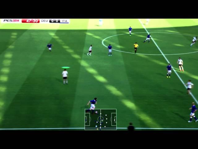 PES 2014 early Demo Full Match GER-ITA