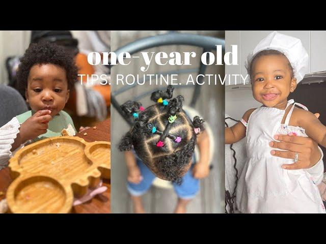 How I Get My One-Year Old to Eat, Hair Routine, Bathroom Tips, and More | Toddler Tips