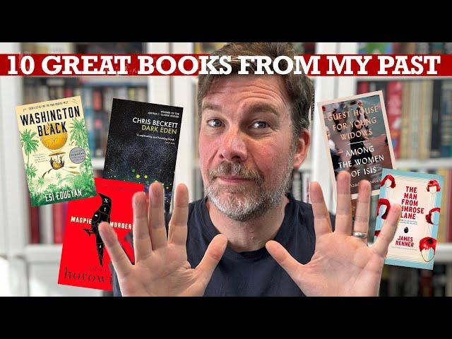 10 of the best books I haven't talked about on YouTube before (crime, sci fi, non-fiction)