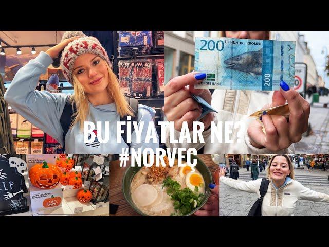 NORVEÇ'TE TEK BAŞIMA İLK GÜNÜM! BU FİYATLAR NE? Yaşam, Yolculuk