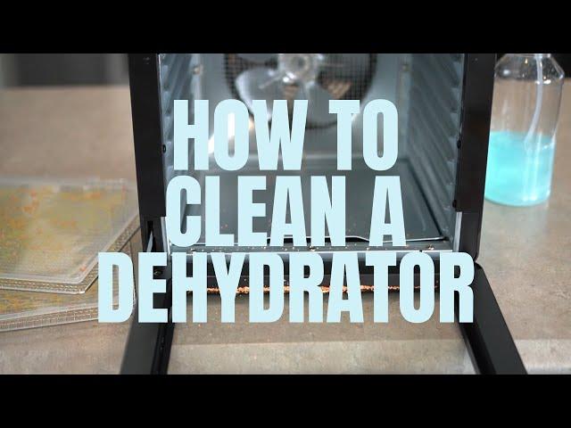 How to Clean Your Dehydrator