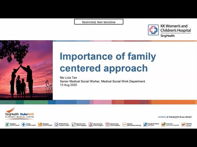 Importance of family-centred approach in early relational health