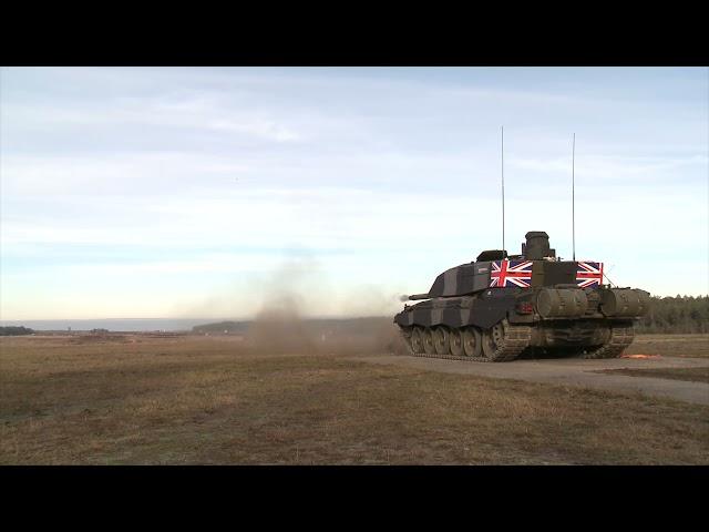 The British Army's Challenger 3 Main Battle Tank