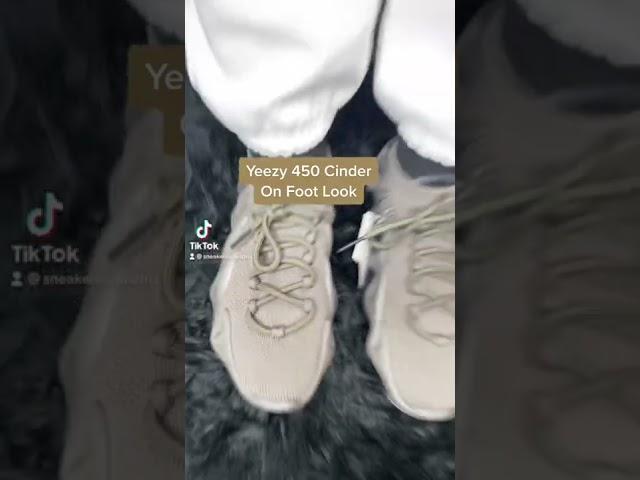 Adidas Yeezy 450 Cinder On Foot Look