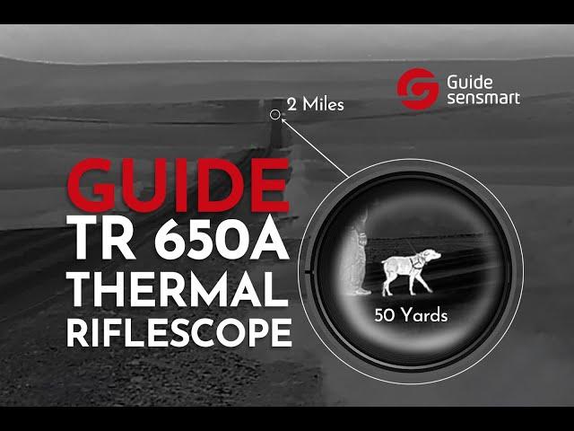 Guide TR 650 A Image Quality from 50 yards to 2 miles