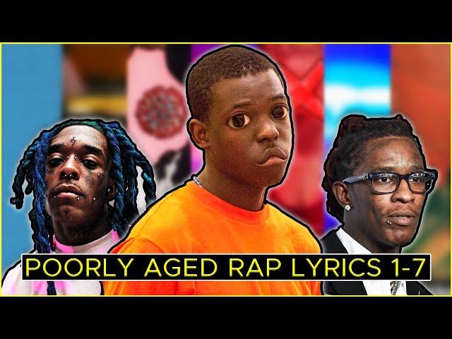 POORLY AGED RAP LYRICS 1-7