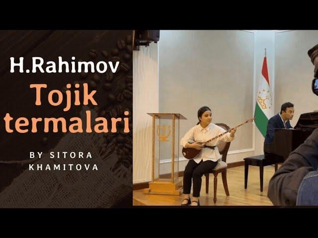 H.Rahimov "Dutor navosi" Tojik termalari asosida fantaziya