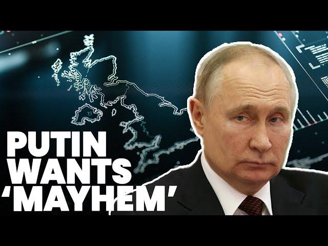 Putin plotting 'mayhem' in the UK says MI5 chief