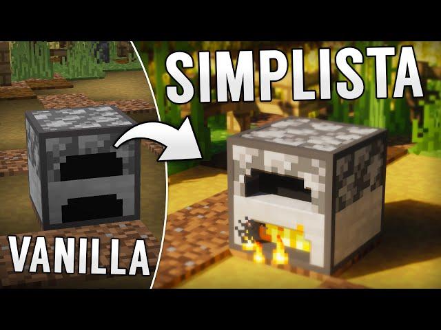 Comparing Simplista R21 LabPBR Texture Pack with Vanilla Minecraft