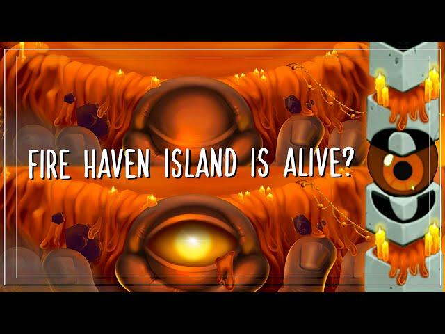 FIRE HAVEN ISLAND COLOSSAL | My Singing Monsters concept (FAN VERSION)