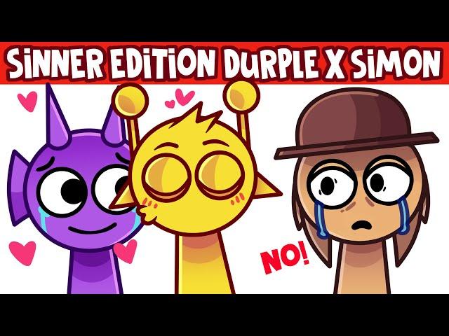 New Mod! Incredibox Sprunki Sinner Edition Durple X Simon - All Reactions