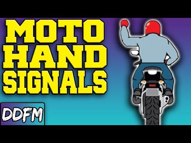 16 IMPORTANT Motorcycle Group Riding Hand Signals