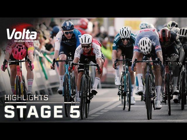 Volta a Catalunya 2024, Stage 5 | EXTENDED HIGHLIGHTS | 3/22/2024 | Cycling on NBC Sports