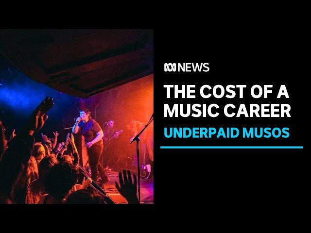 One in two Australian musicians made less than 6,000 dollars last year | ABC News