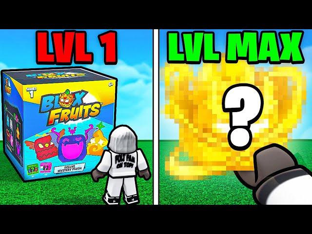 NOOB To PRO Using GIANT Blox Fruits PLUSHIES!!