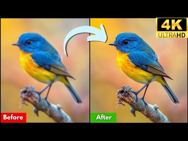 How to Convert Low quality Videos to 4K resolution using AI - INSANE 400% Video Upscale