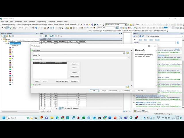 Reclassify Raster in ArcGIS