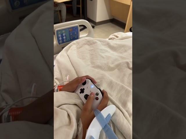 He just finished surgery like an hour ago and this is what he’s doing…  #shorts #heart #update