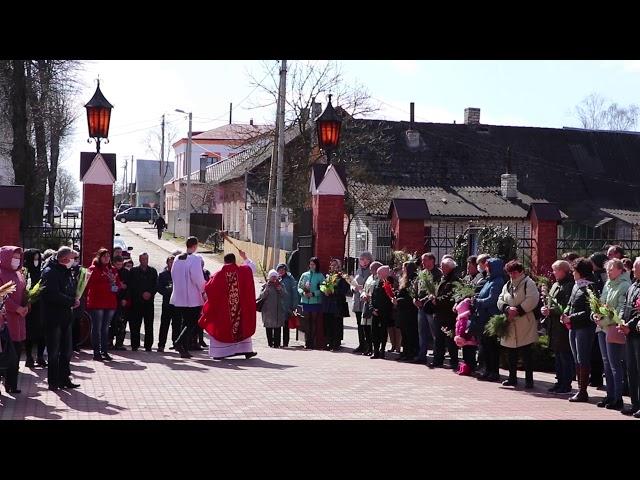 Вербное воскресенье в Поставах