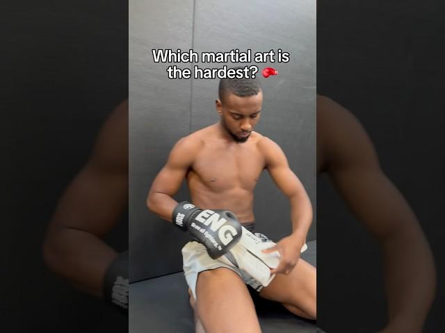 Which martial art is the hardest?