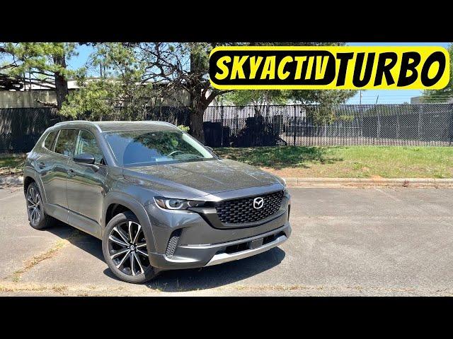 2024 Mazda CX50 Turbo Premium Plus: POV Start Up, Test Drive, Walkaround and Review