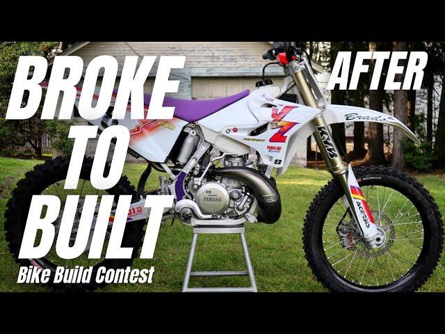 BROKE TO BUILT / 2005 YZ 250 / AFTER / Matt Berger