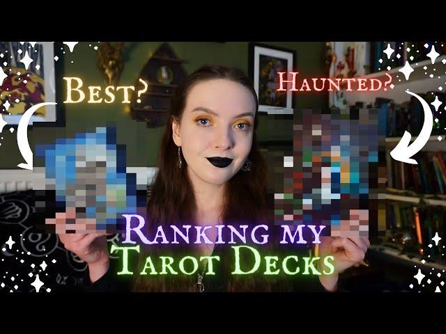 Ranking My Tarot and Oracle Card Collection - Haunted Cards?