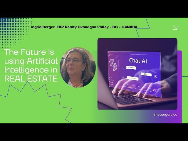 Ingrid Berger EXP Realty Kelowna - your Expert for the Okanagan Valley