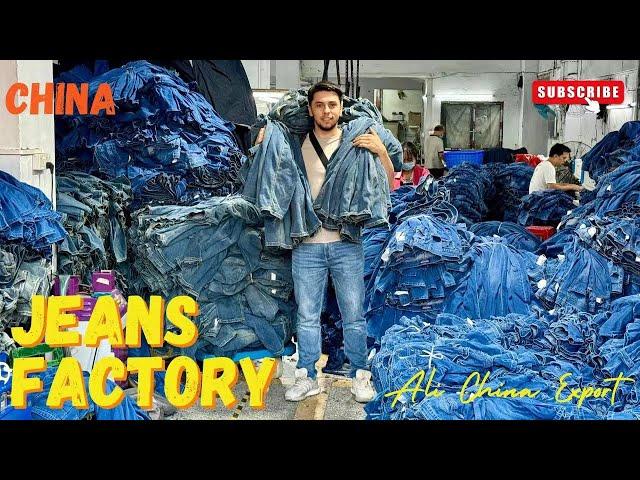 “How Jeans Are Made: Inside a Chinese Jeans Factory”