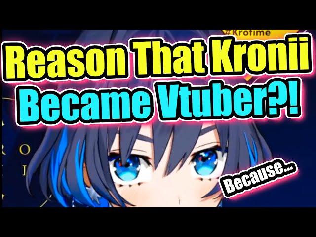 THIS Can Explain WHY Kronii BECAME Hololive VTuber