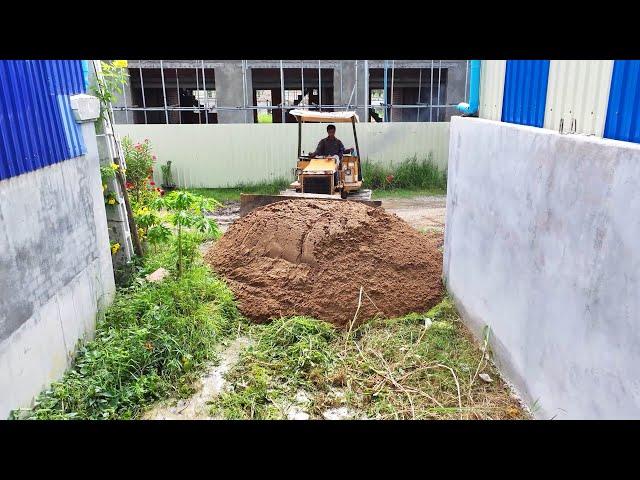 Launches New Mini Bulldozer Project to Push Sand to Build Homes