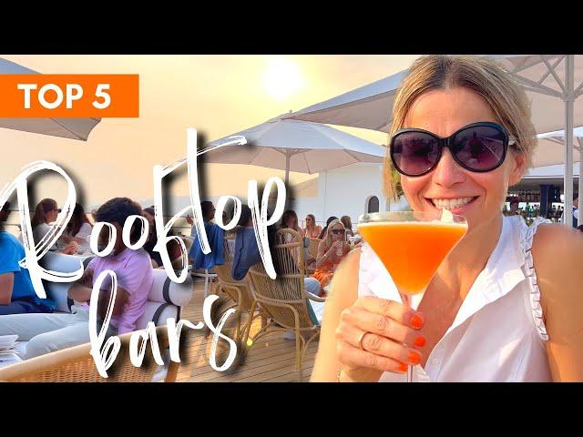 Top 5 ROOFTOP bars & restaurants in Nice - Cannes - Monaco | French Riviera Travel Guide