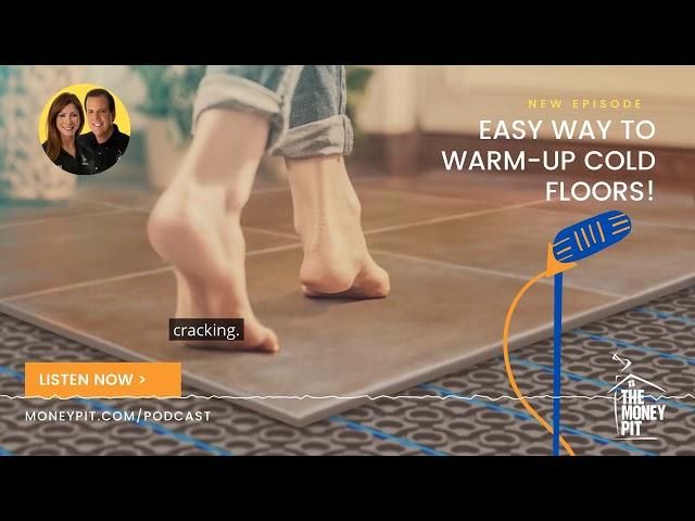 SunTouch Electric Radiant Heat Keeps Floors Warm & Comfortable