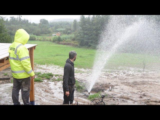 #111 We found abandoned pipes buried in our land