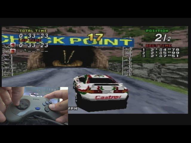 Sega Rally Championship for Sega Saturn Gaming Consoles Game (1995) Review