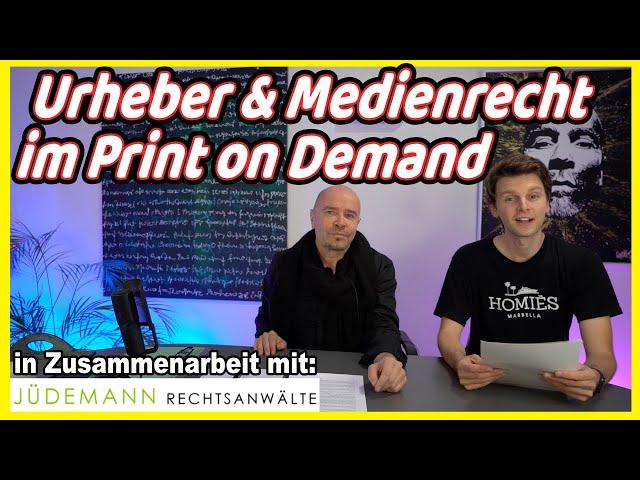 PRINT ON DEMAND T-Shirt Business - Markenrecht , Urheberrecht & Wettbewerbsrecht mit FACHANWALT