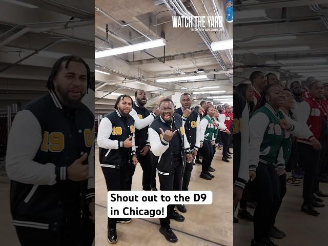 Shout out to the Divine 9 in Chicago! #nphc