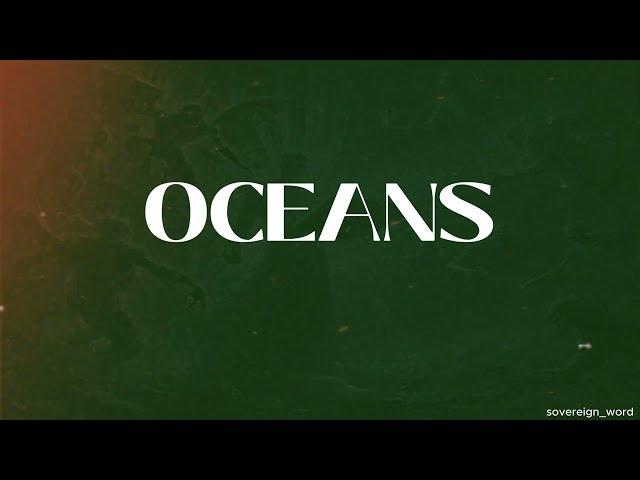 Oceans (Where Feet May Fail) Lyric Video - Hillsong UNITED